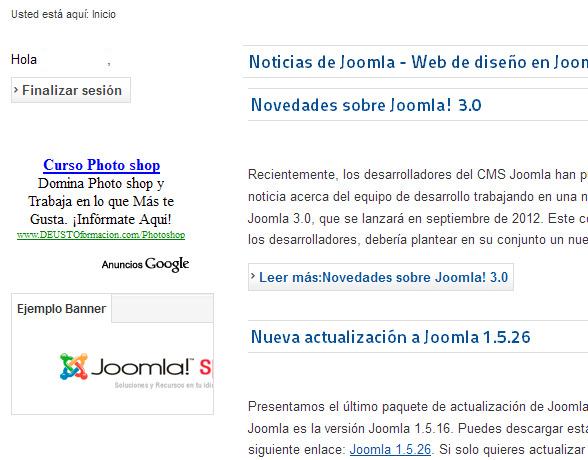 Crear Banners en Joomla