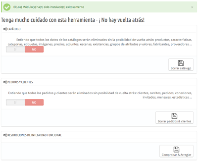 Eliminar Datos de Ejemplo 2